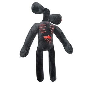 Siren Head Plush Stuffed Animal Toy Black Red Accents Atlanta‎ Falcons